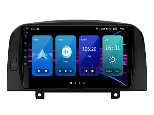 Штатна магнітола FORS.auto М300 для Hyundai Sonata/NF (3+32Gb, 9") 2004-2008