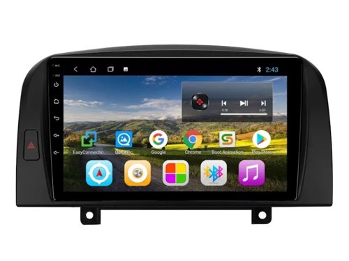 Штатная магнитола FORS.auto M400 для Hyundai Sonata/NF (4+64Gb, 9") 2004-2008