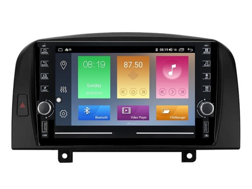 Штатная магнитола FORS.auto K100 для Hyundai Sonata/NF (1+16Gb, 8") 2004-2008