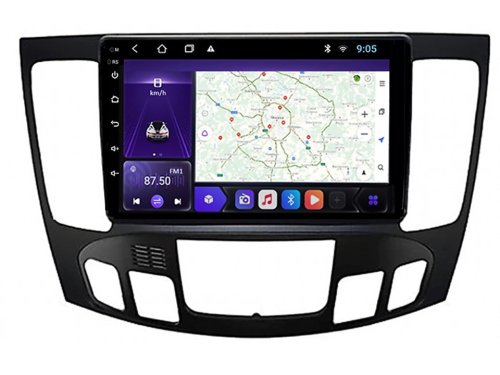 Штатная магнитола FORS.auto М300 для Hyundai Sonata/NF (3+32Gb, 9", Auto AC) 2008-2010