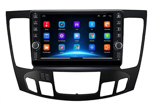 Штатна магнітола FORS.auto K200 для Hyundai Sonata/NF (2+32Gb, 8", Auto AC) 2008-2010