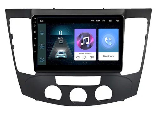 Штатная магнитола FORS.auto M400 для Hyundai Sonata/NF (4+64Gb, 9", Manual AC) 2008-2010