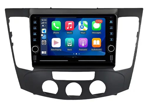 Штатная магнитола FORS.auto K200 для Hyundai Sonata/NF (2+32Gb, 8", Manual AC) 2008-2010