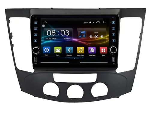 Штатная магнитола FORS.auto K400 для Hyundai Sonata/NF (4+64Gb, 8", Manual AC) 2008-2010