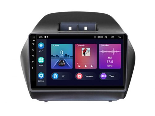 Штатна магнітола FORS.auto М300 для Hyundai Tucson/IX35 (3+32Gb, 10") 2009-2012