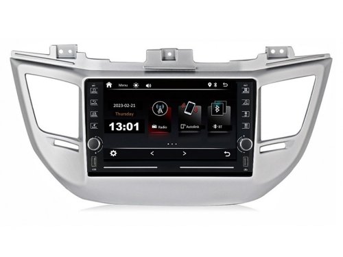 Штатна магнітола FORS.auto K400 для Hyundai Tucson/IX35 (4+64Gb, 8") 2015-2017