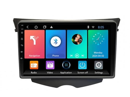 Штатна магнітола FORS.auto M500 для Hyundai Veloster (4+64Gb, 9") 2011-2017