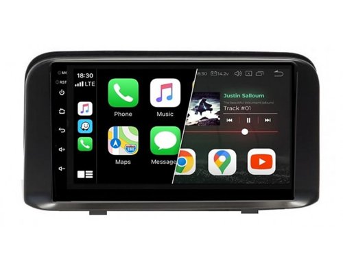 Штатная магнитола FORS.auto M500 для Hyundai IX45 (4+64Gb, 9") 2018+