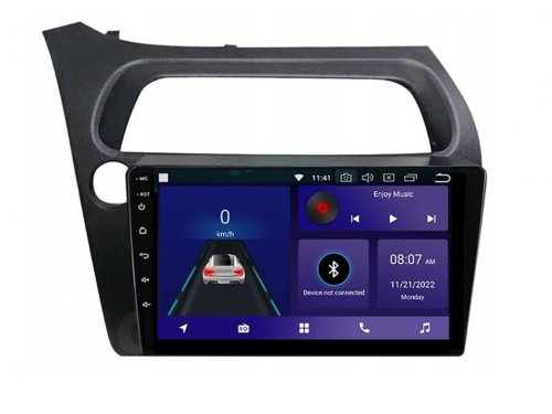 Штатна магнітола FORS.auto М300 для Honda Civic (3+32Gb, 9") 2005-2011