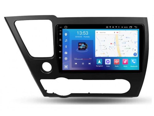 Штатна магнітола FORS.auto М300 для Honda Civic (3+32Gb, 9") 2013-2016