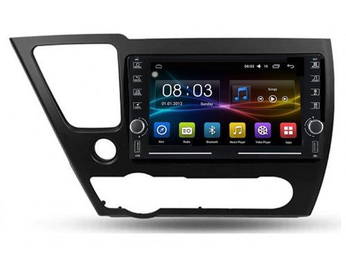 Штатная магнитола FORS.auto K150 для Honda Civic (2+32Gb, 8") 2013-2016