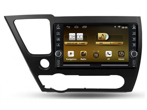 Штатна магнітола FORS.auto K400 для Honda Civic (4+64Gb, 8") 2013-2016