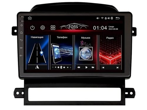 Штатна магнітола FORS.auto FS 2 ULTRA для Chevrolet Captiva (9 inch) 2009-2012