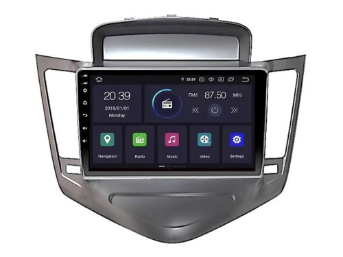 Штатная магнитола FORS.auto FS 2 ULTRA для Chevrolet Cruze (9 inch, silver) 2008-2011