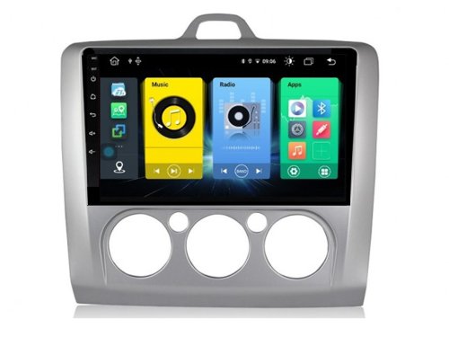 Штатная магнитола FORS.auto FS 2 ULTRA для Ford Focus (Manual AC) 2005-2011