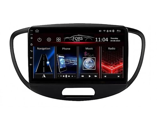 Штатна магнітола FORS.auto FS 2 ULTRA для Hyundai i10 (2+32Gb, 9") 2008-2012