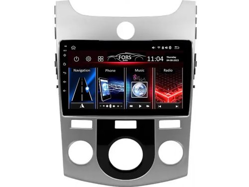 Штатная магнитола FORS.auto FS 2 ULTRA для Kia Forte (Manual AC) 2008-2012