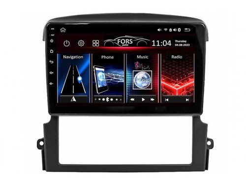 Штатная магнитола FORS.auto FS 2 ULTRA для Kia Sorento (2+32Gb, 9") 2006-2009