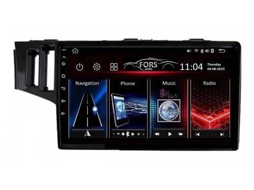 Штатная магнитола FORS.auto FS 4 MAX для Honda Fit/Jazz (4+32Gb, 10") 2013-2015