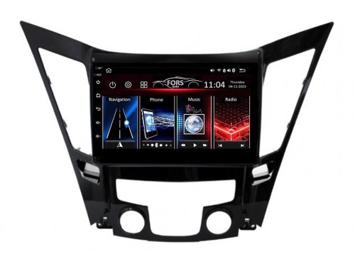 Штатная магнитола FORS.auto FS 4 MAX для Hyundai Sonata 8 (4+32Gb, 9") 2010-2015
