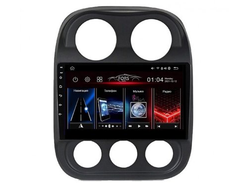 Штатная магнитола FORS.auto FS 4 MAX для Jeep Compass 2010-2016