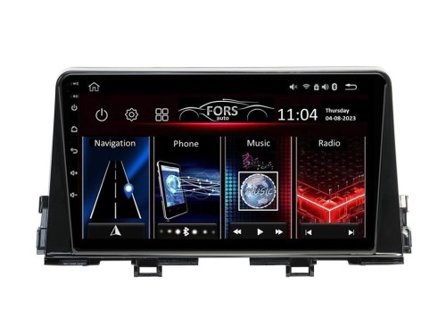 Штатная магнитола FORS.auto FS 4 MAX для Kia Morning (4+32Gb, 9") 2016+