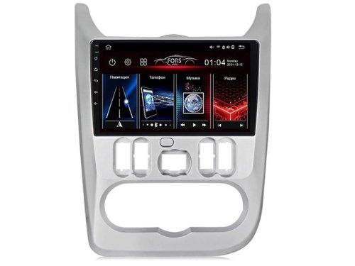 Штатная магнитола FORS.auto FS 4 MAX для Renault Logan/Duster/Sandero 2008-2013
