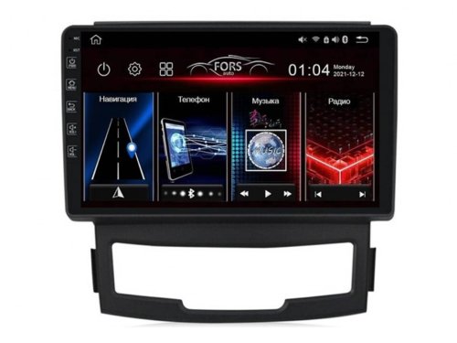 Штатная магнитола FORS.auto FS 4 MAX для SsangYong Korando 2011-2013