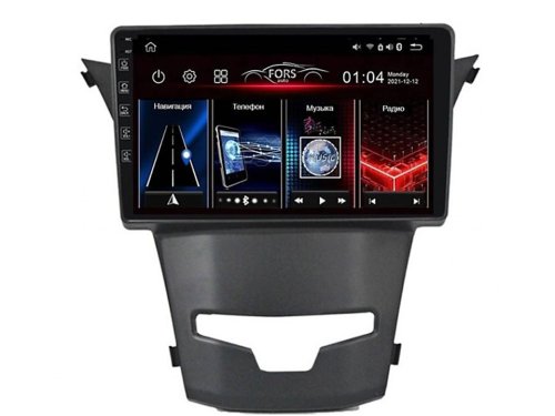 Штатна магнітола FORS.auto FS 4 MAX для SsangYong Korando 2014-2016