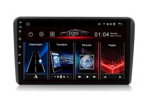 Штатная магнитола FORS.auto FS 4 PRO для Audi A3 2003-2013