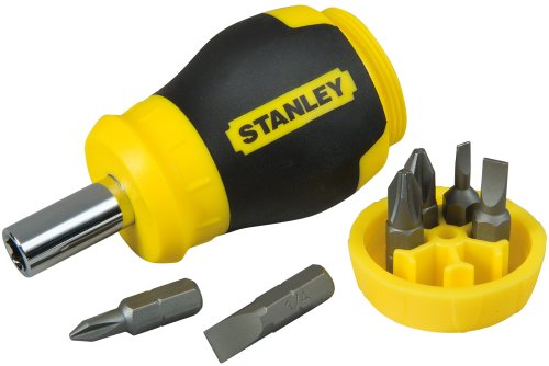 Отвертка с сменными битами Stanley Multibit Stubby 0-66-357