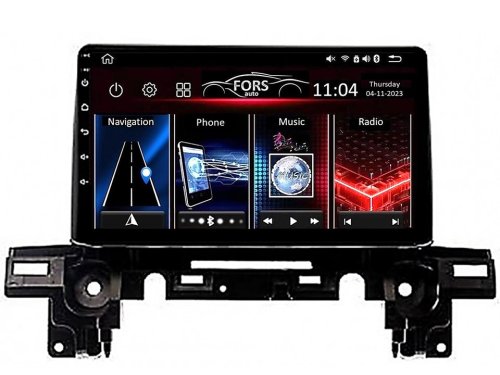 Штатная магнитола FORS.auto FS 4 PRO для Mazda CX-5 (4+64Gb, 9") 2018+