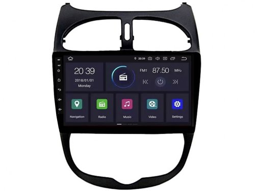 Штатна магнітола FORS.auto FS 4 PRO для Peugeot 206 2000-2016
