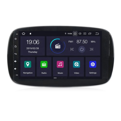 Штатная магнитола FORS.auto FS 4 PRO для Smart Fortwo 2016-2018