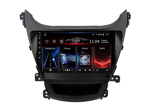 Штатная магнитола FORS.auto FS 6 MAX  для Hyundai Elantra (6+128Gb, 9") 2014-2016