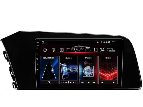 Штатная магнитола FORS.auto FS 6 MAX для Hyundai Elantra (6+128Gb, 9") 2020+