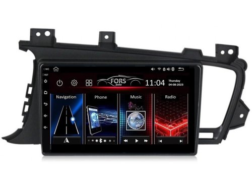 Штатная магнитола FORS.auto FS 6 MAX для Kia Optima K5 (6+128Gb, 9") 2011-2014