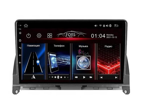 Штатная магнитола FORS.auto FS 6 MAX для Mercedes Benz C-Class (W204) 2007-2014