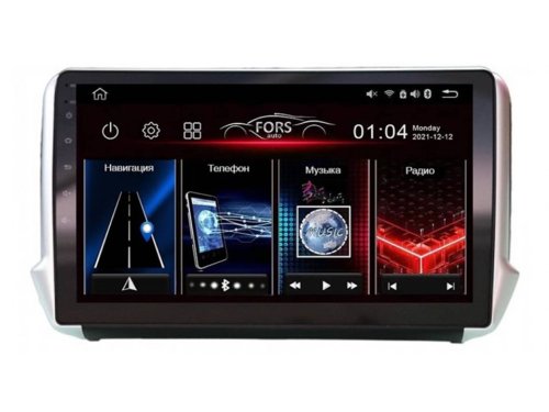 Штатная магнитола FORS.auto FS 6 MAX для Peugeot 2008 2013-2019