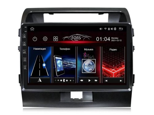 Штатна магнітола FORS.auto FS 6 MAX для Toyota Land Cruiser 200 2008-2015