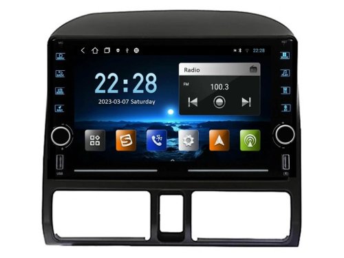 Штатная магнитола FORS.auto K100 для Honda CRV (1+16Gb, 8") 2001-2006