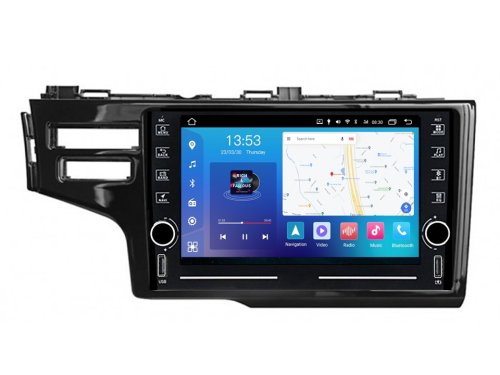 Штатная магнитола FORS.auto K100 для Honda Fit (1+16Gb, 8", Two holes) 2013-2015