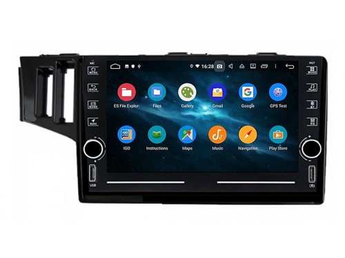 Штатная магнитола FORS.auto K100 для Honda Fit/Jazz (1+16Gb, 9") 2013-2015