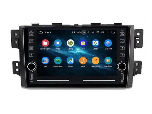 Штатная магнитола FORS.auto K100 для Kia Borrego/Mohave (1+16Gb, 8") 2008-2016