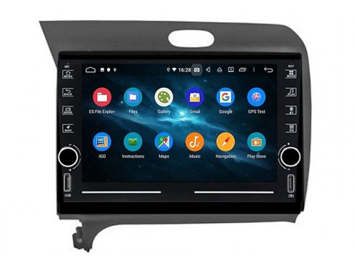 Штатна магнітола FORS.auto K100 для Kia Cerato K3 (1+16Gb, 8") 2012-2015