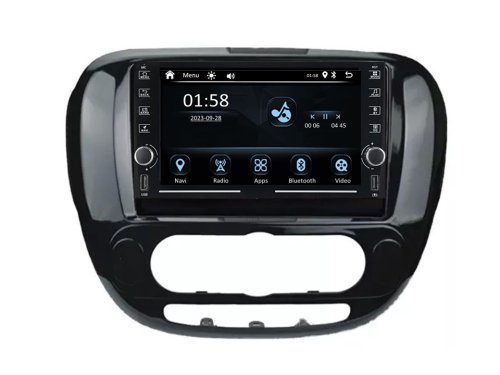 Штатная магнитола FORS.auto K150 для Kia Soul (2+32Gb, 8", Auto AC) 2014-2016