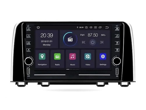 Штатна магнітола FORS.auto K200 для Honda CRV (2+32Gb, 8") 2017+