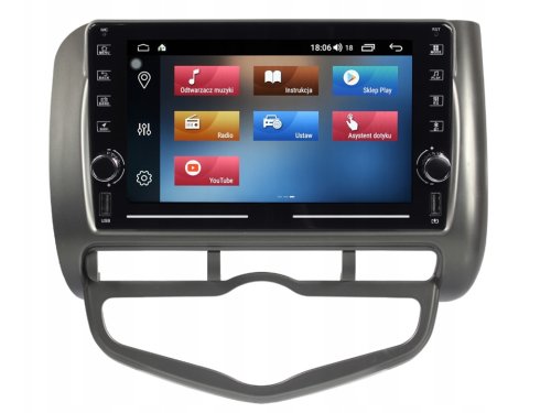 Штатна магнітола FORS.auto K200 для Honda Jazz/City (2+32Gb, 8", Auto AC) 2002-2007