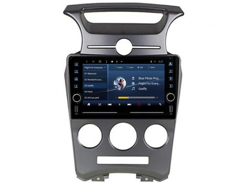 Штатная магнитола FORS.auto K200 для Kia Carens (2+32Gb, 8", Manual AC) 2007-2011