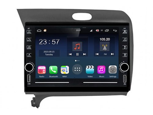 Штатная магнитола FORS.auto K200 для Kia Cerato K3 (2+32Gb, 8") 2012-2015